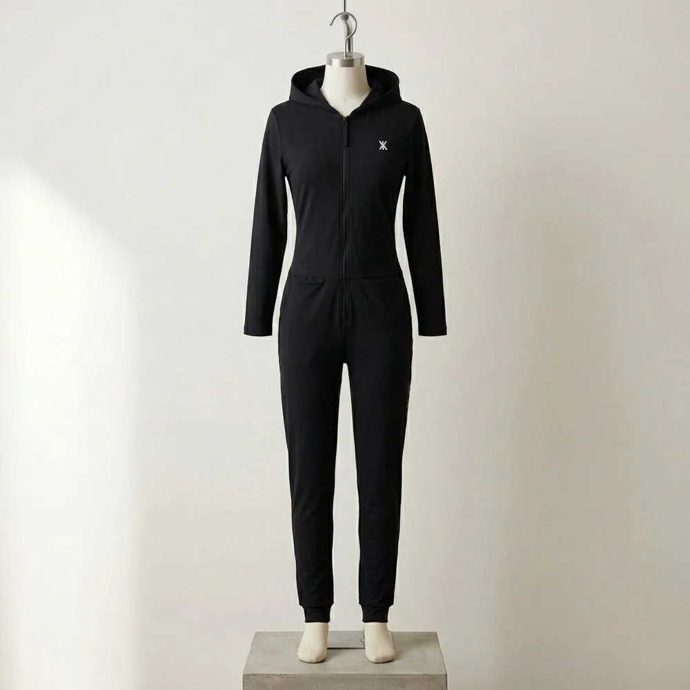 Onepiece Norway Slim Fit Black Jumpsuit - Unisex Size XS - Picture 1 of 9